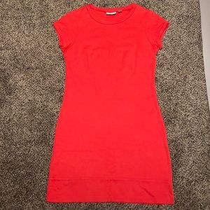 A CORAL, New York & Company dress